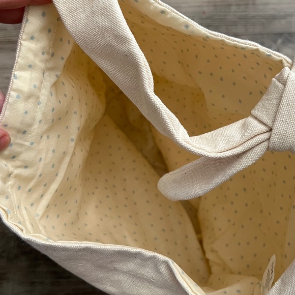 Rae Dunn HAPPY EASTER Canvas Tote Bag - Picture 5 of 7